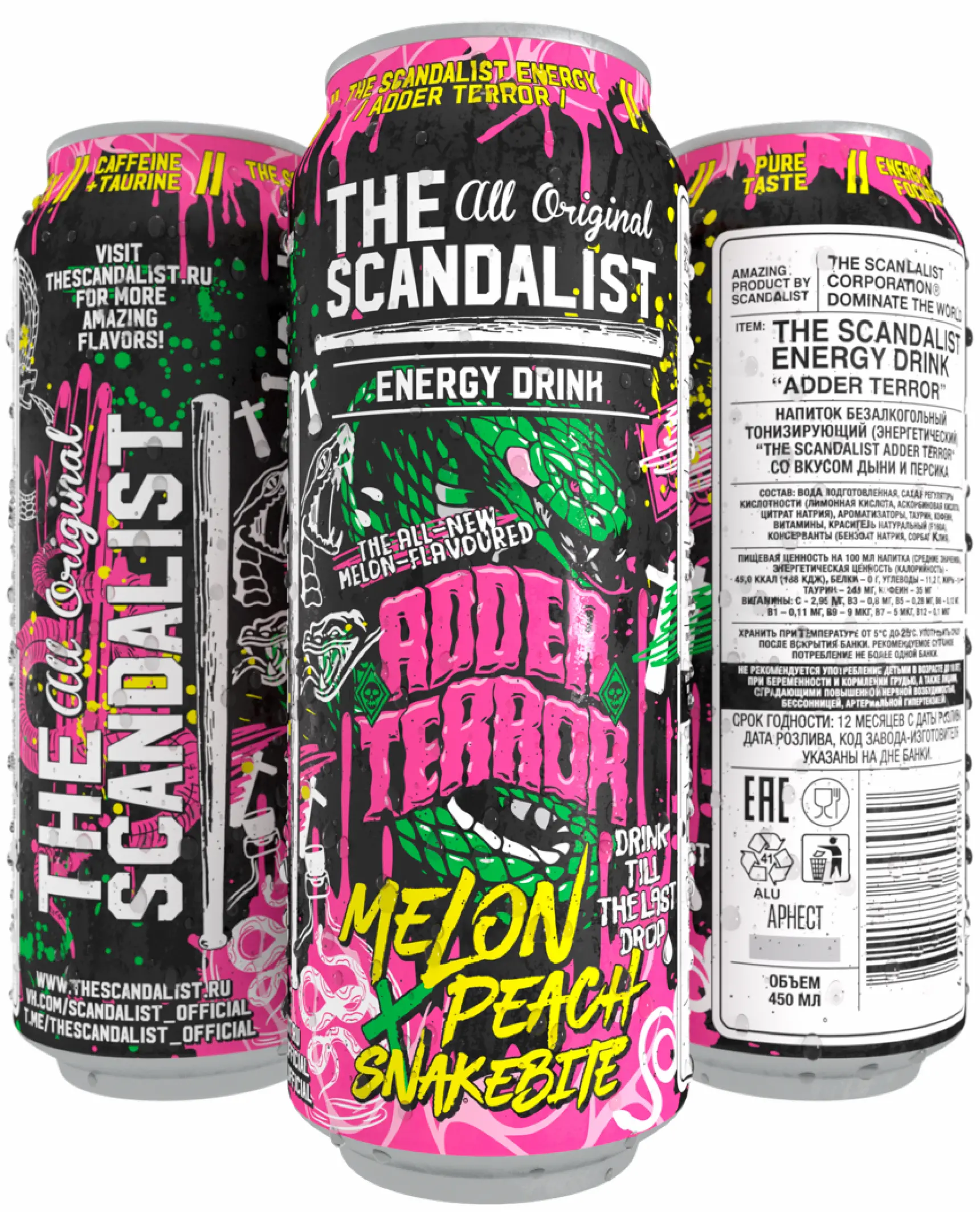 The Scandalist Adder Terror 450 ml