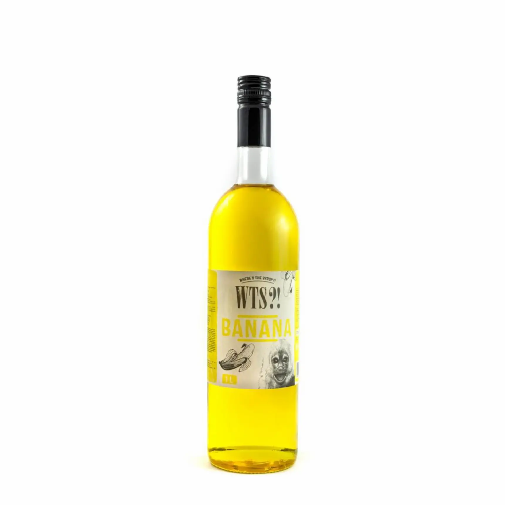 1 шт х Сироп WTS со вкусом Банан 1 л