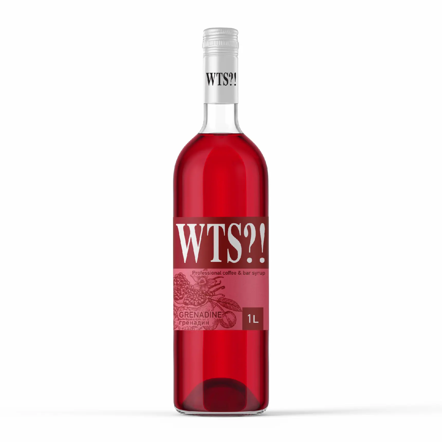 1 шт х Сироп WTS со вкусом Гренадин 1 л