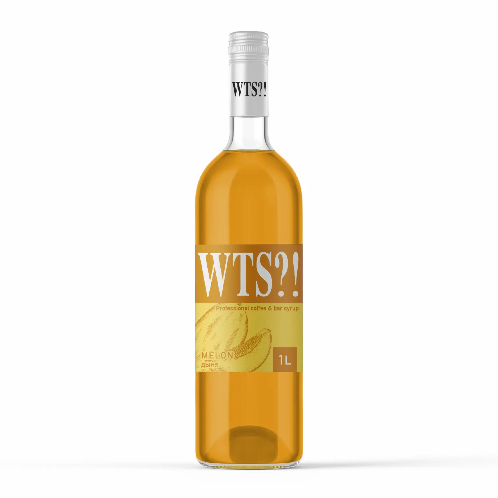 1 шт х Сироп WTS со вкусом Дыня 1 л