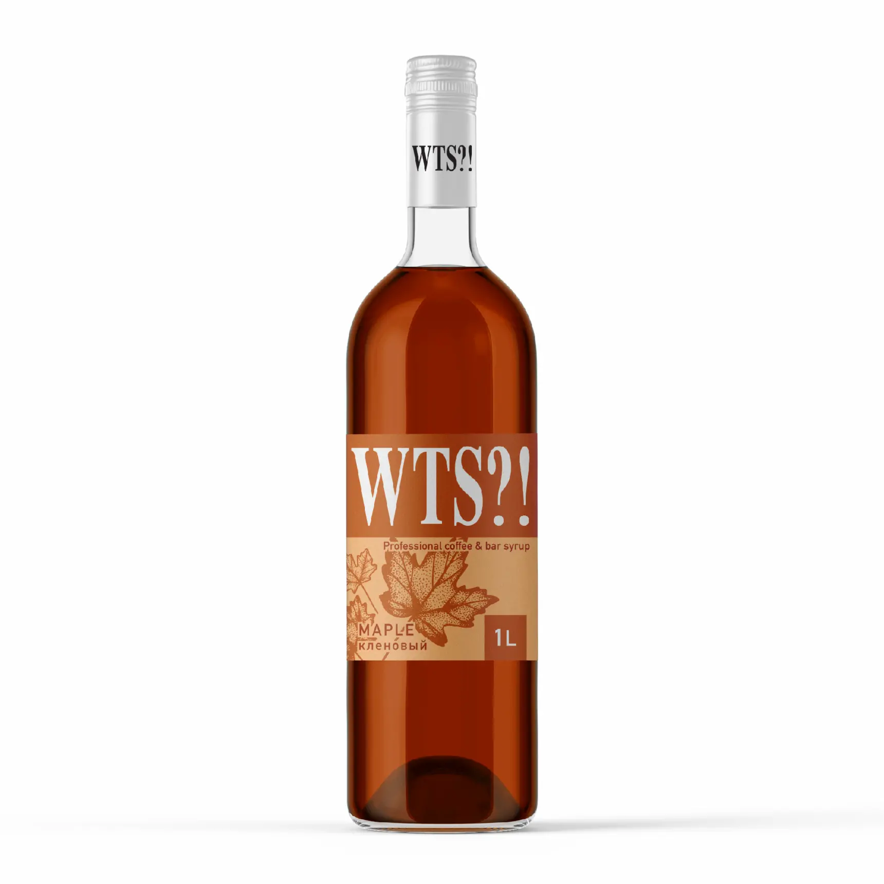 1 шт х Сироп WTS со вкусом Кленовый 1 л