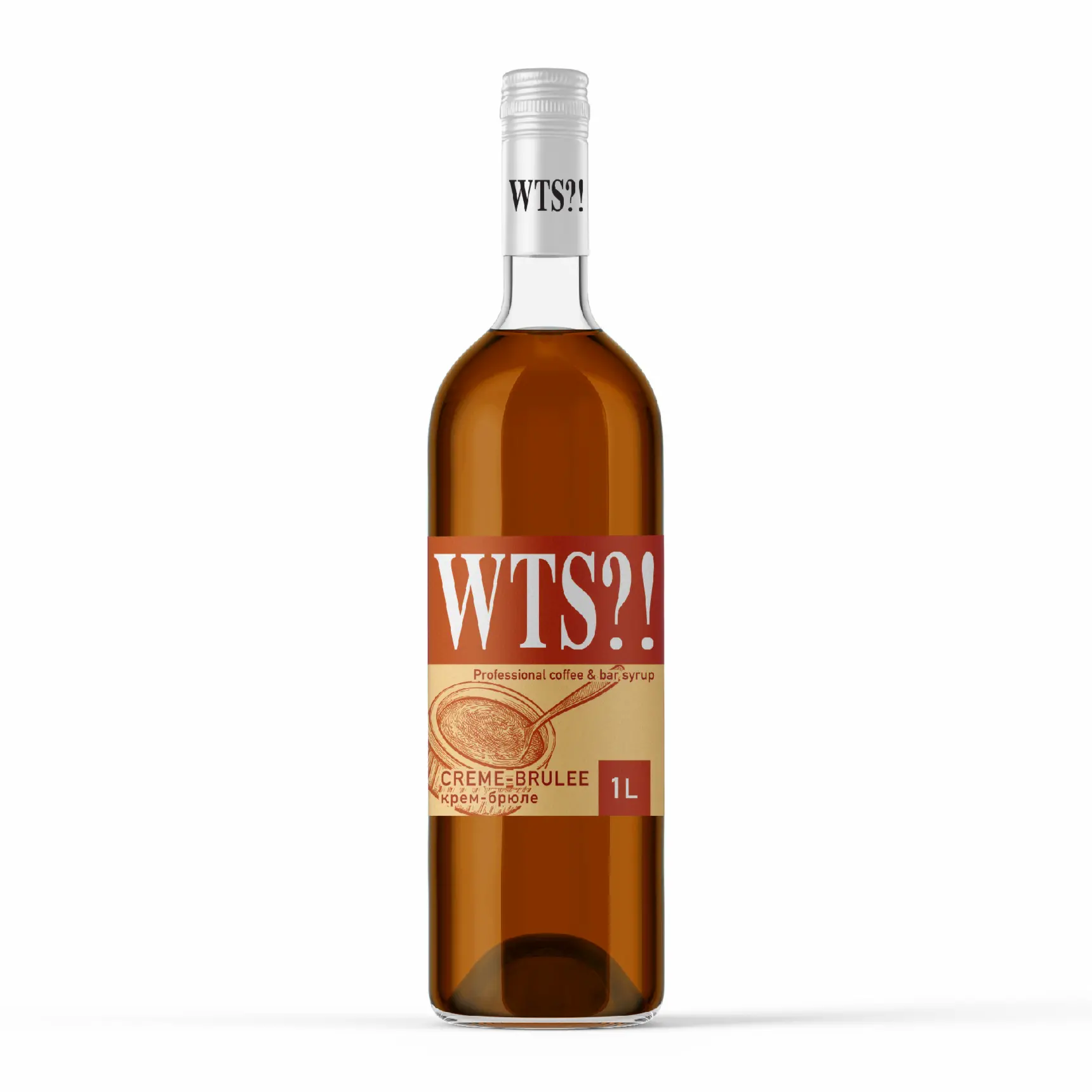 1 шт х Сироп WTS со вкусом Крем-брюле 1 л
