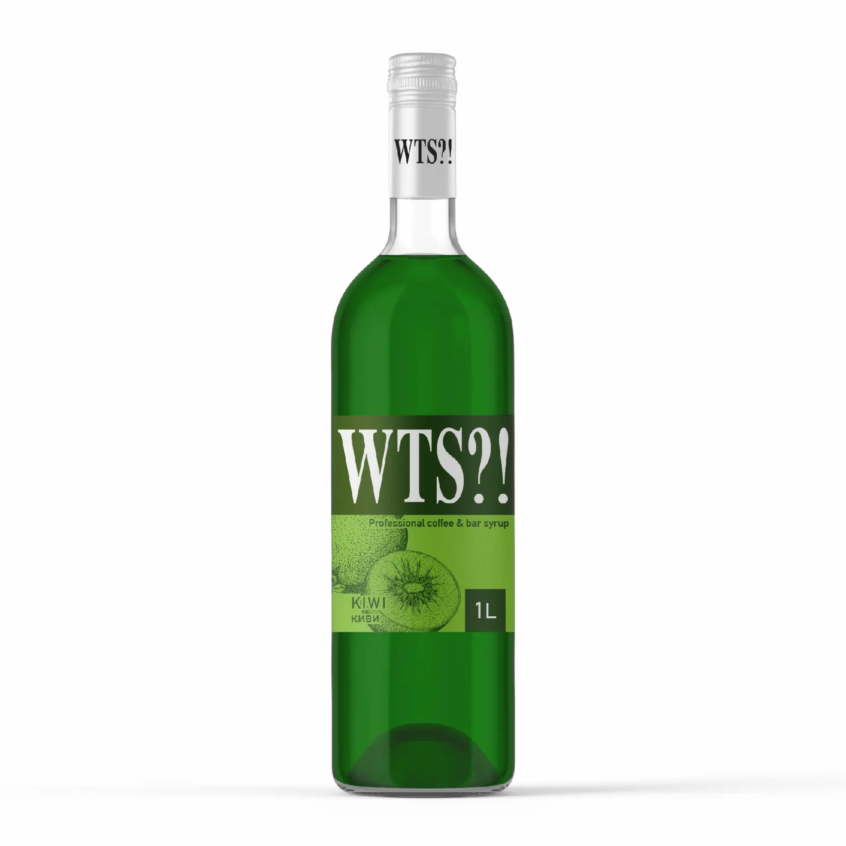 1 шт х Сироп WTS со вкусом Киви 1 л