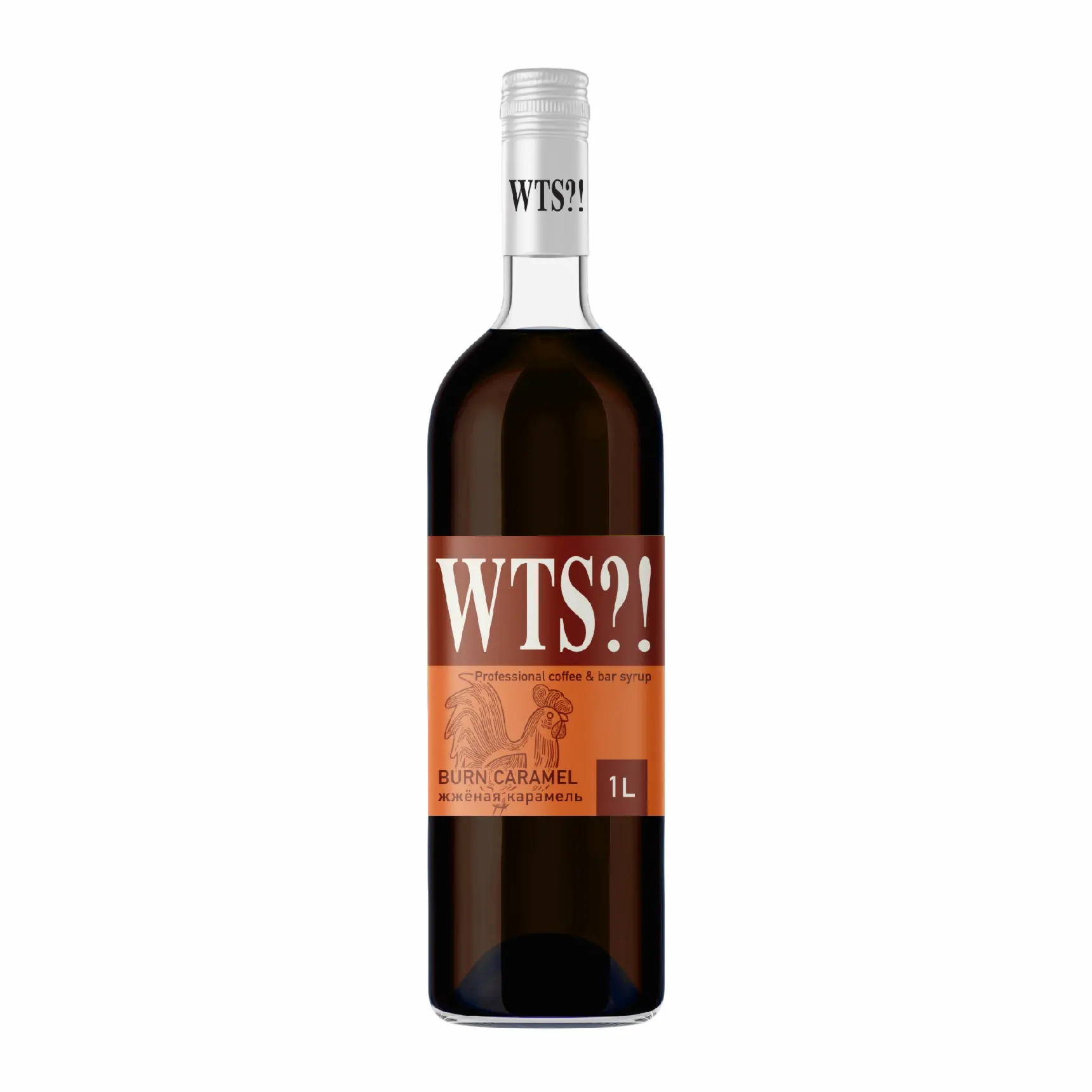 1 шт х Сироп WTS со вкусом Жженая Карамель 1 л
