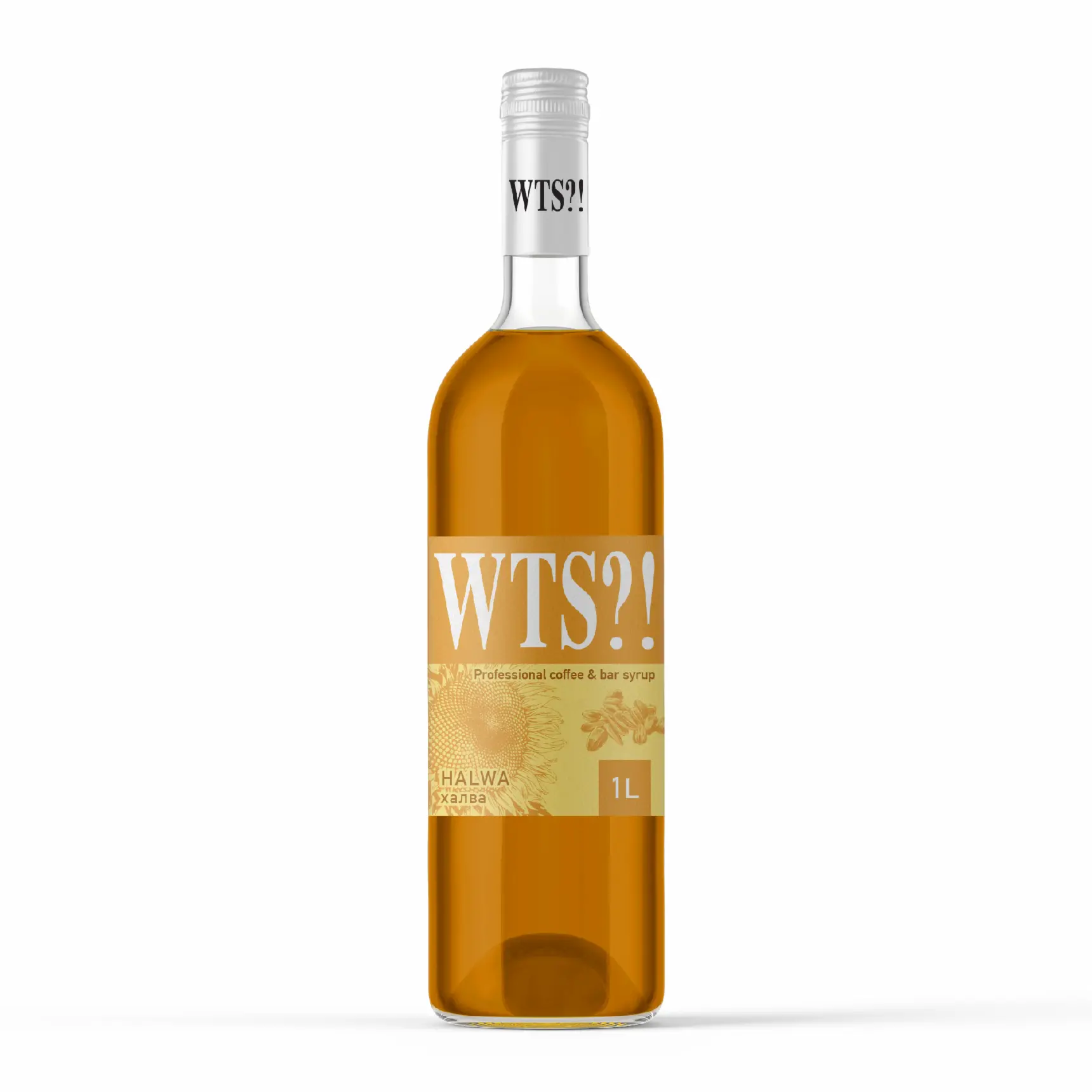 1 шт х Сироп WTS со вкусом Халва 1 л