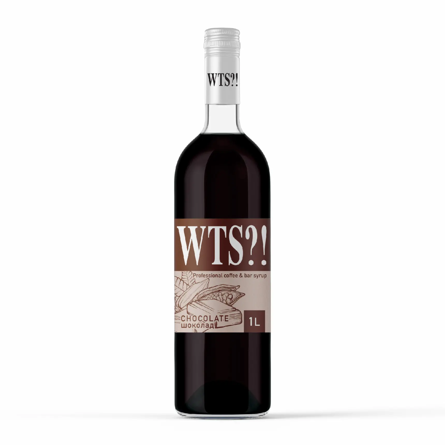 1 шт х Сироп WTS со вкусом Шоколад 1 л