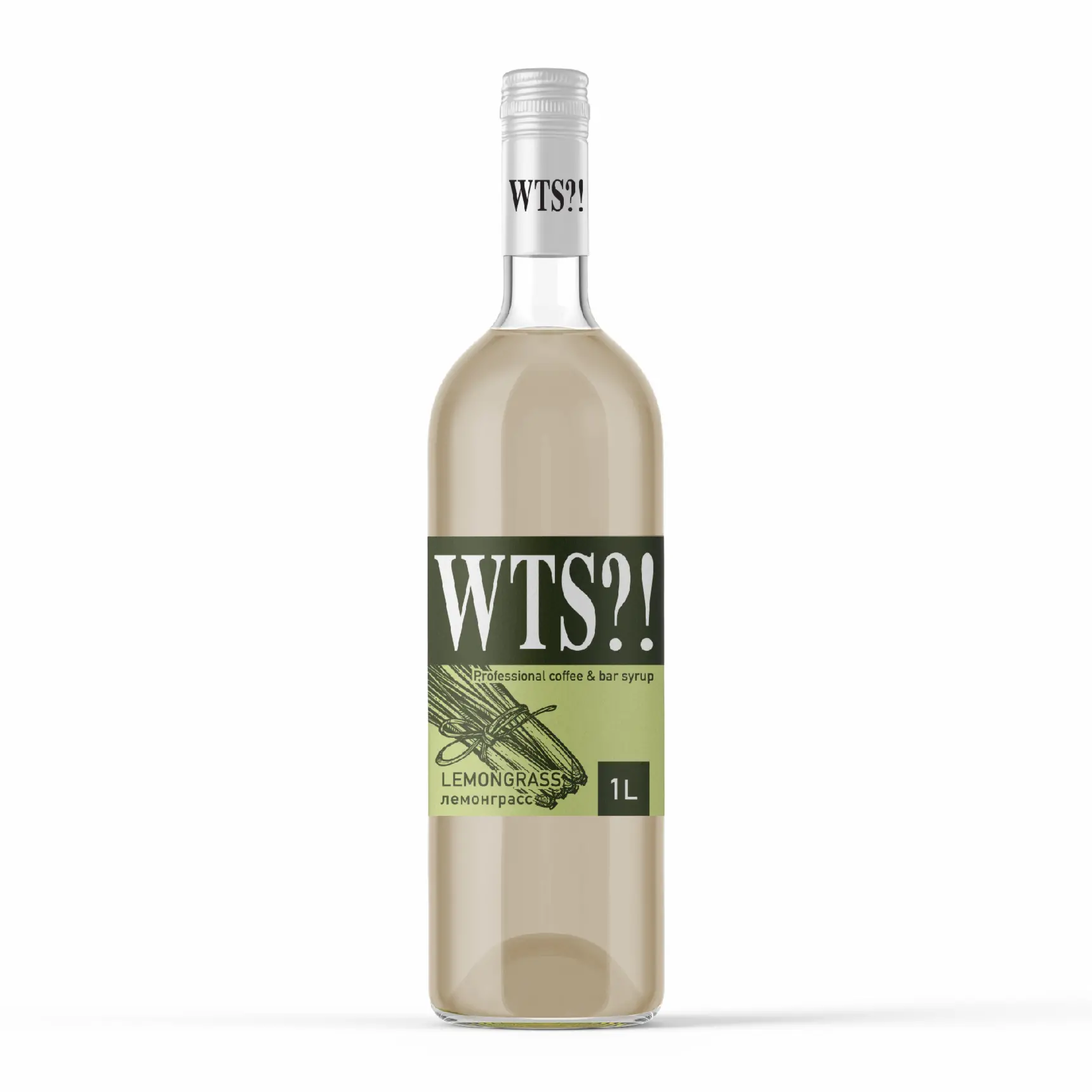 1 шт х Сироп WTS со вкусом Лемонграсс 1 л