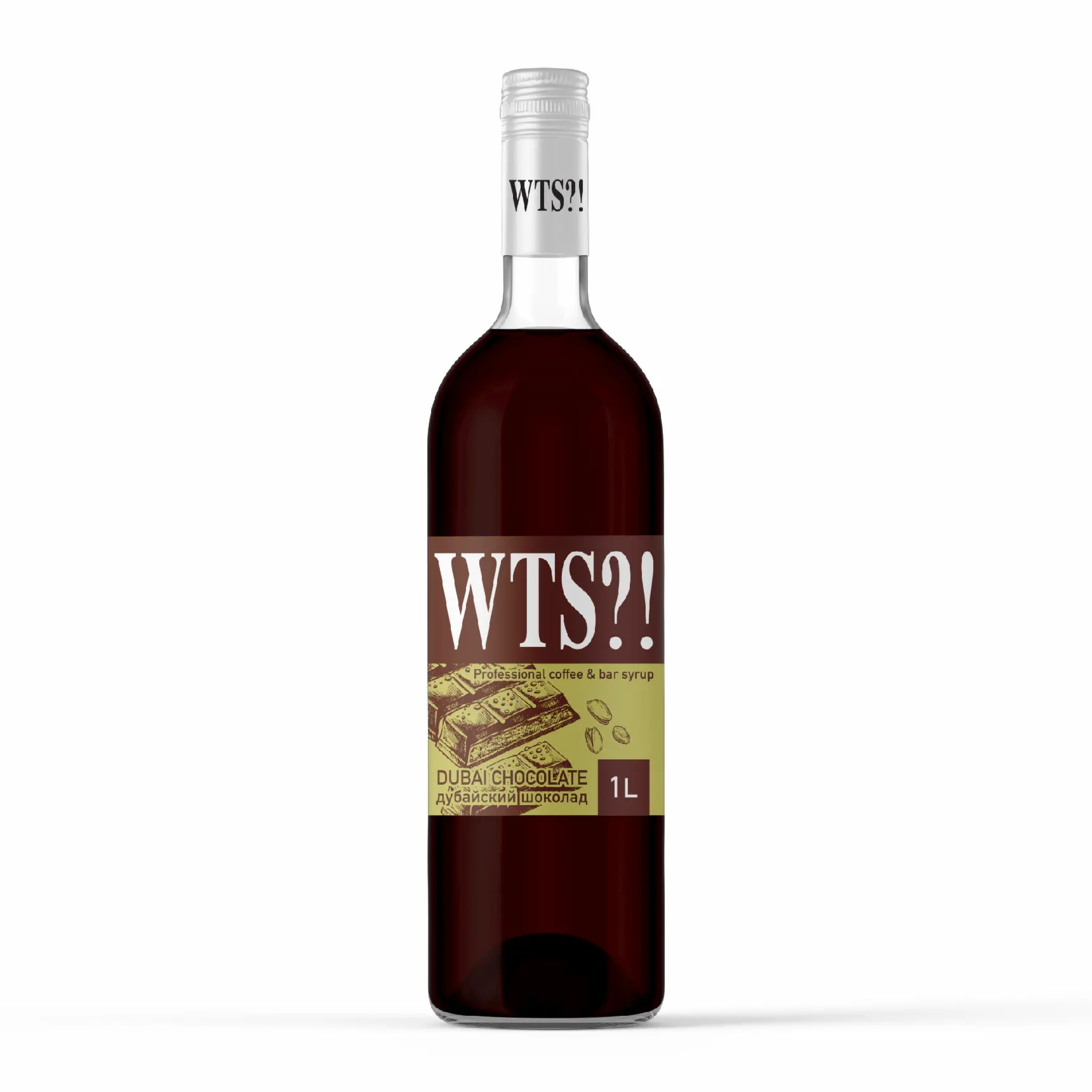 1 шт х Сироп WTS со вкусом Дубайский Шоколад 1 л