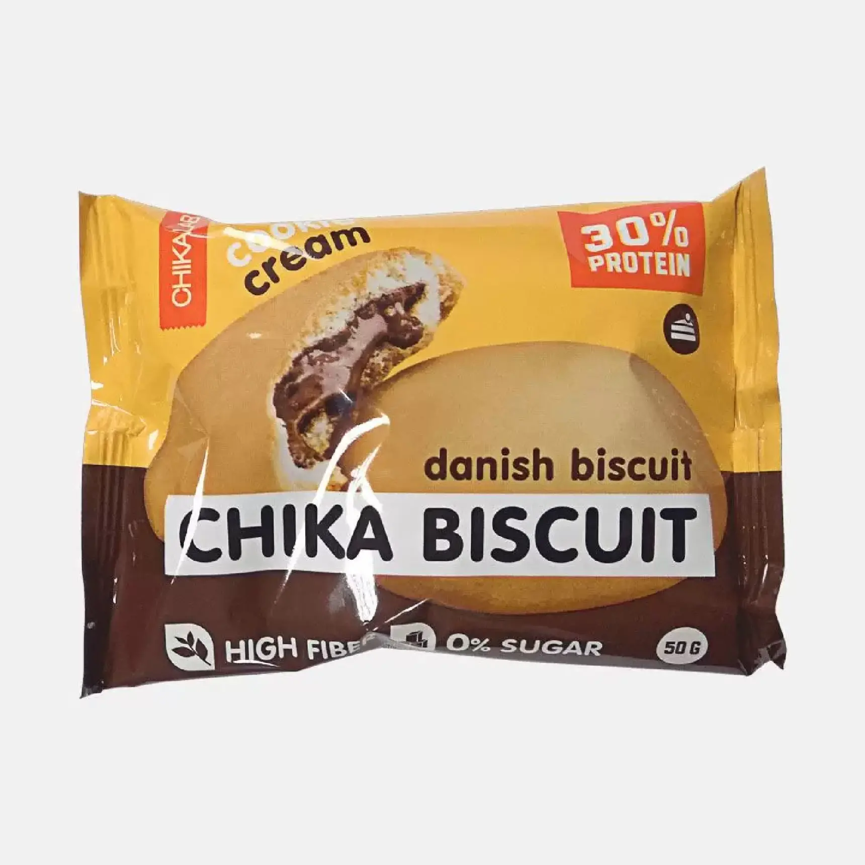 ТМ "CHIKALAB" Печенье неглазированное с начинкой со вкусом "Бисквит Датский" 50 гр.