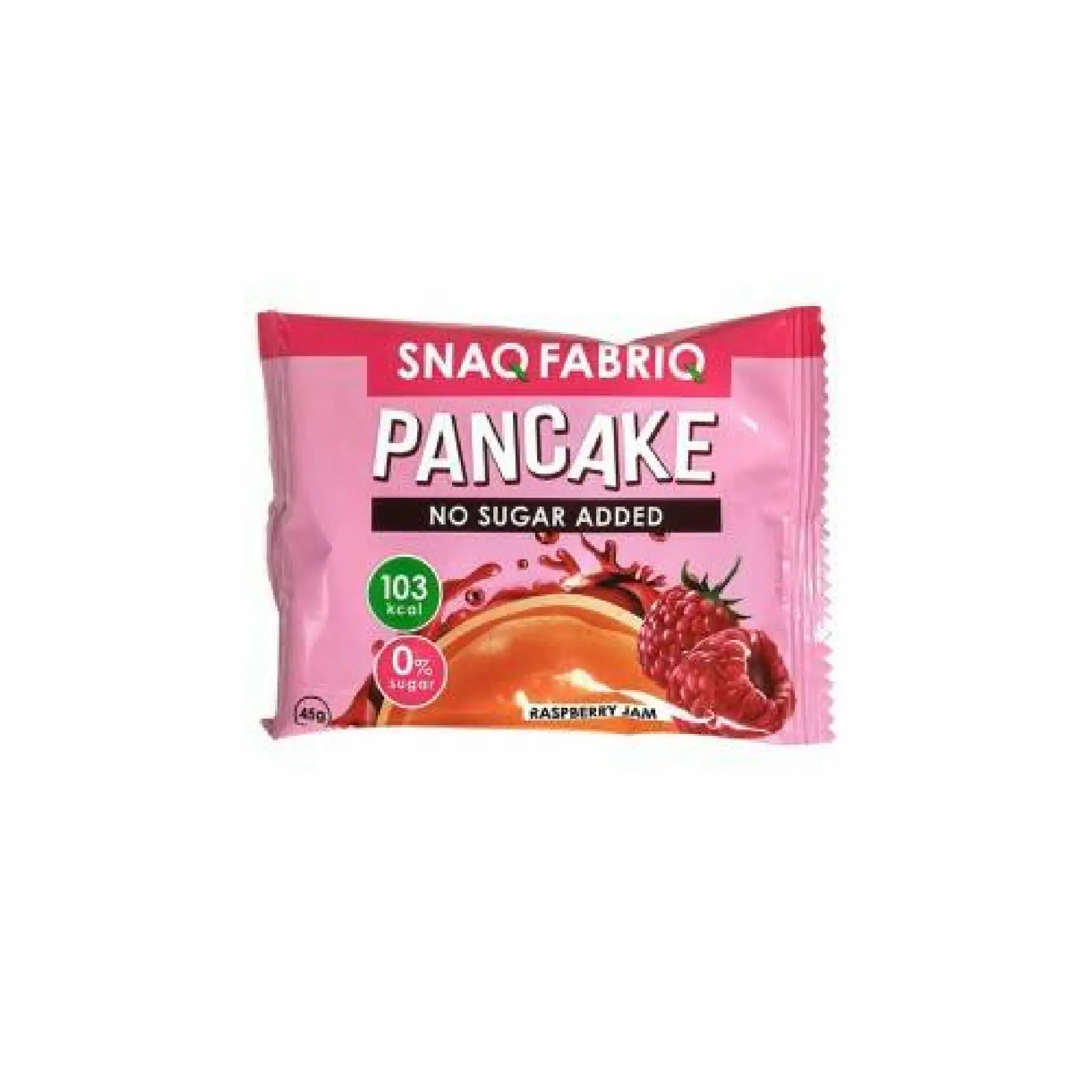 ТМ "SNAQ FABRIQ" Панкейк не глазированный с начинкой "Малиновый джем" 45 г