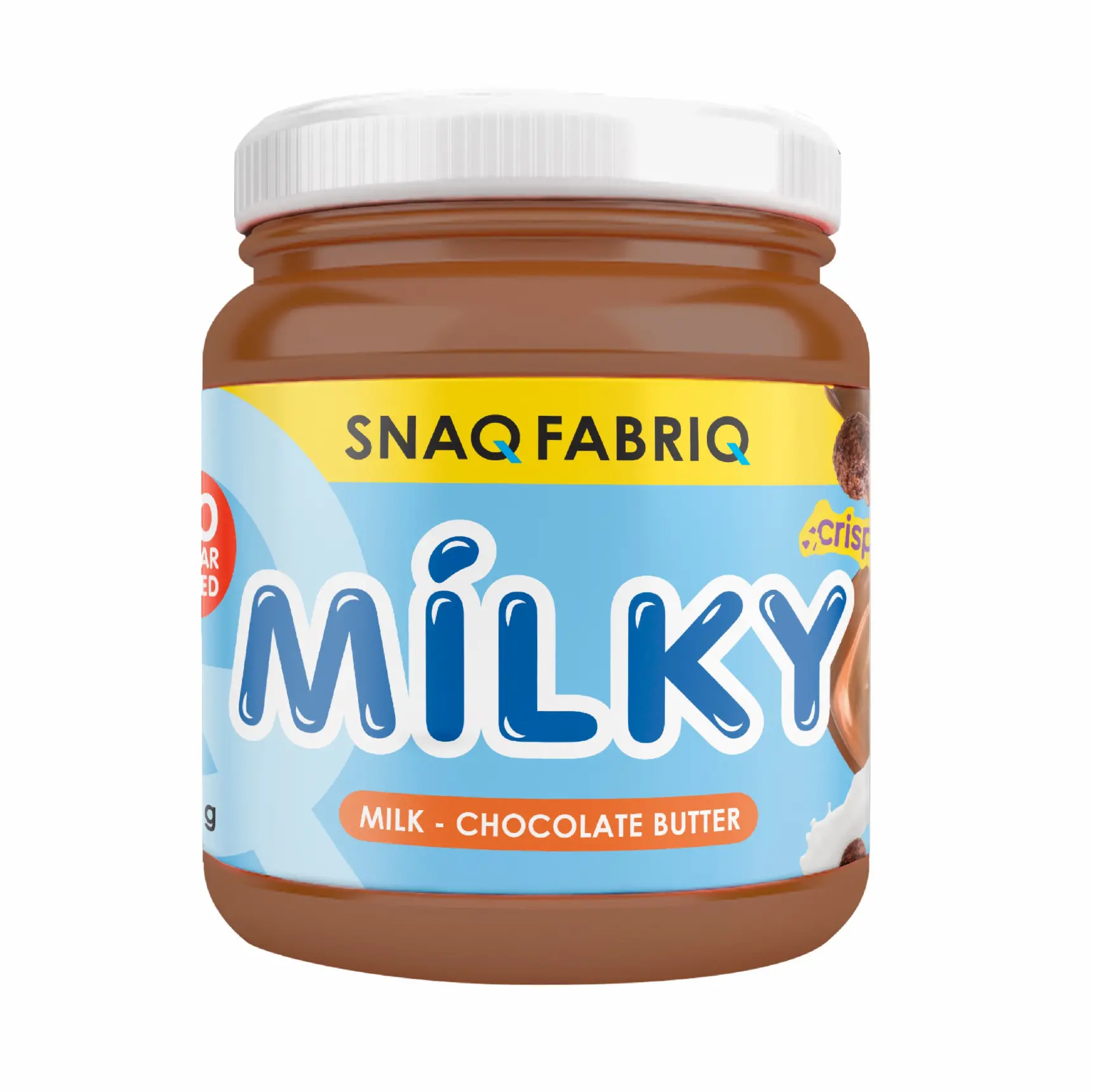 ТМ "SNAQ FABRIQ" Паста шоколадно-молочная с хрустящими шариками 250 г, шт