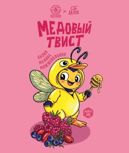 Медовый Твист: Малина - кизил - можжевельник