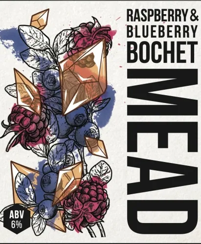 Raspberry & Blueberry Bochet