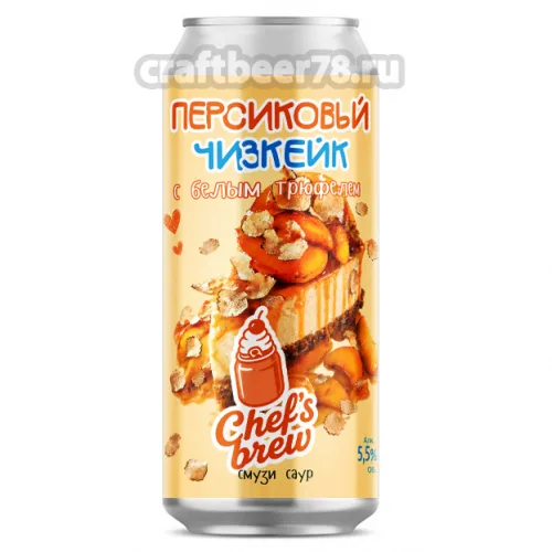 Шефс Персиковый чизкейк с белым трюфелем