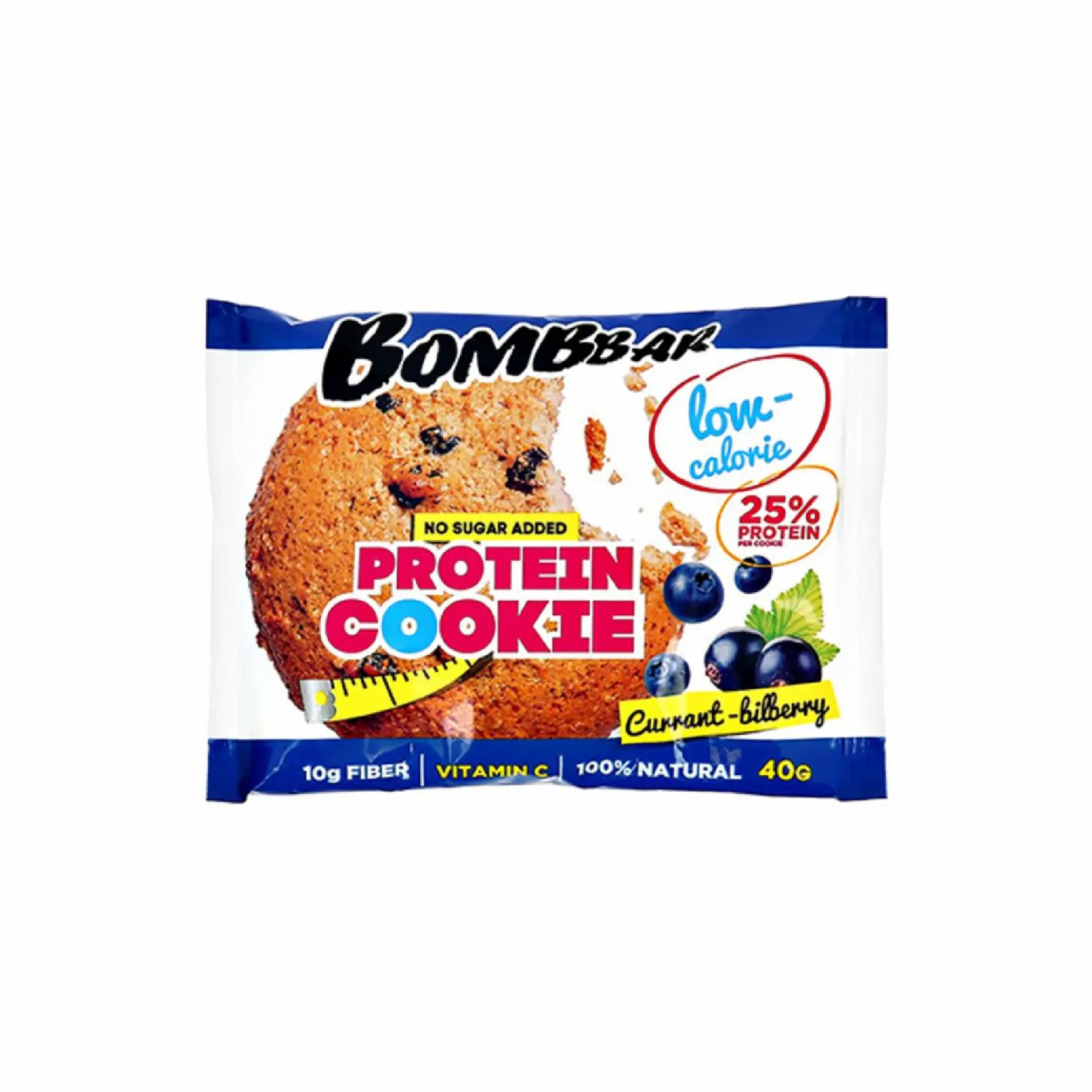 "BOMBBAR" Печенье неглазированное "Смородина-черника" 40 гр.