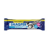 Snaq Fabriq Батончик глазированный вафельный, 20 гр (Печенье-крем)