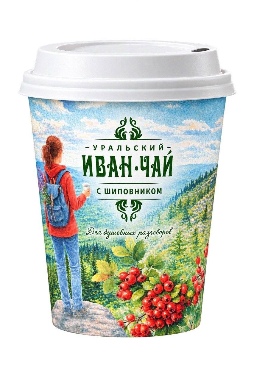 Чайный напиток «Уральский Иван-чай с шиповником»